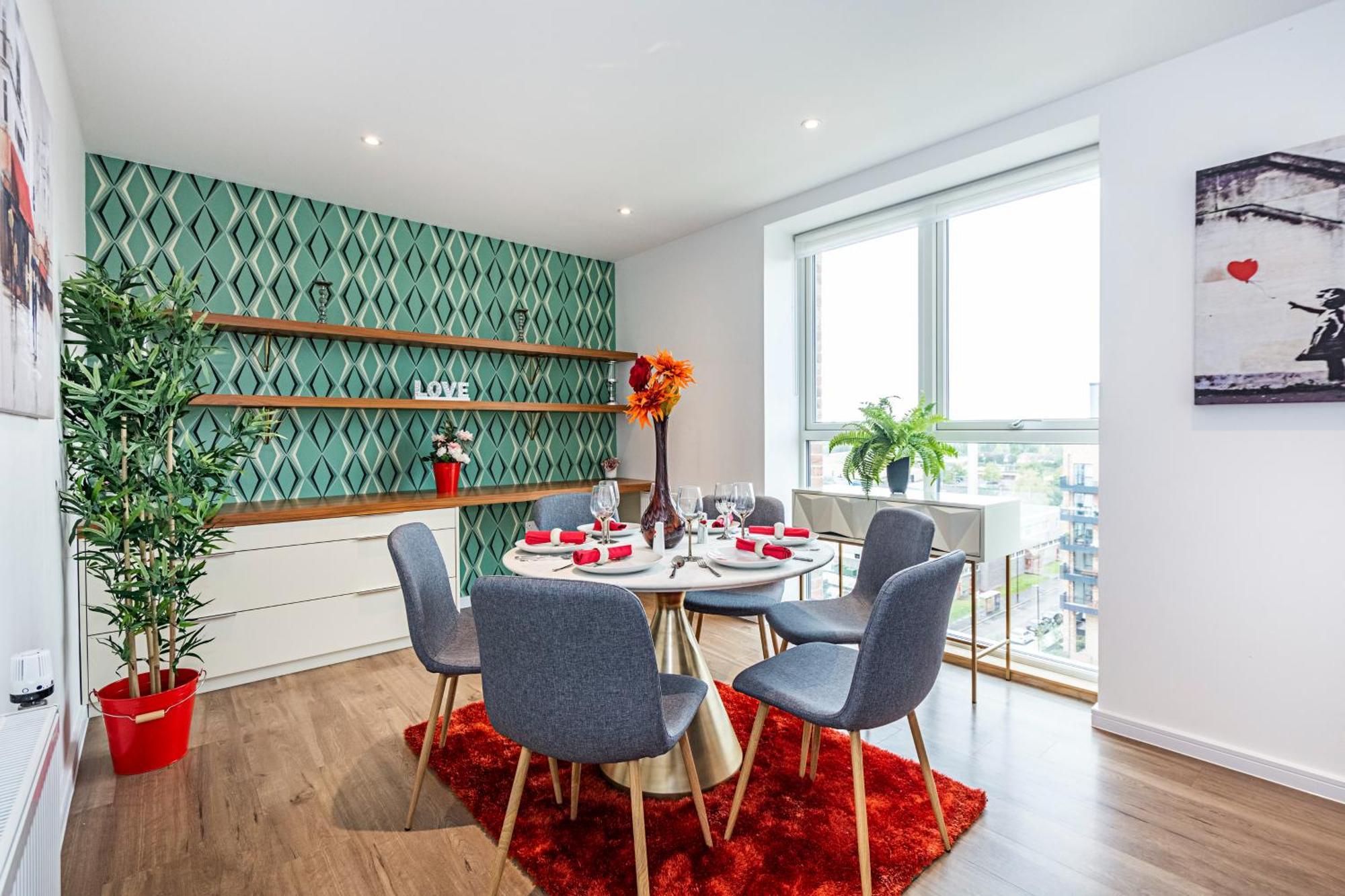 شقة Chiswick Park 3 Bed 3 Bath West London - Parking المظهر الخارجي الصورة